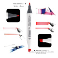 Sketch Maker 60/80 color dual tip alcohol sketching markers set Supplier